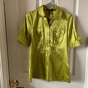 BCBG Maxszaria Green Top Women